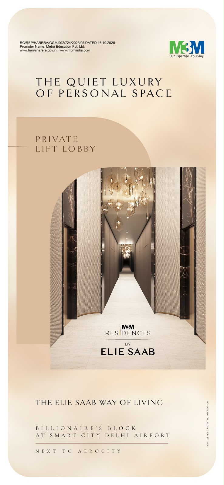 M3M Residences by Elie Saab — 4BHK 4510 sqft
